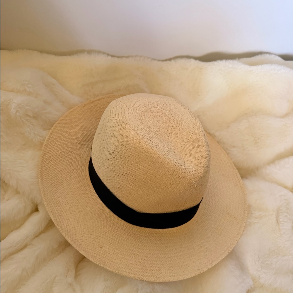 rag & bone Cream and Black Women's Hat NWOT - Picture 6 of 11